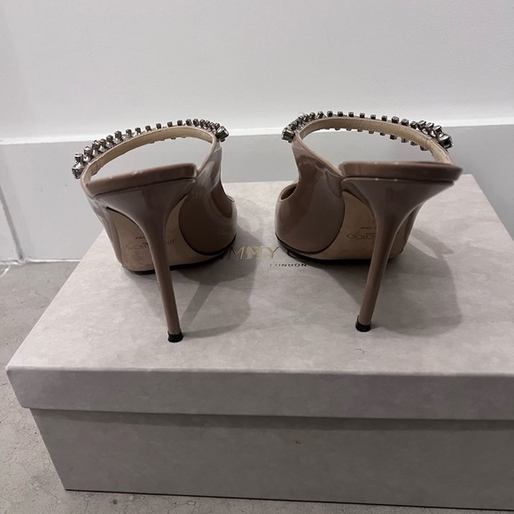 Ballet Pink closed toed Jimmy Choos - Picture 4 of 13